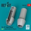 RESKIT RSU48-0520 F/A-18 Super Hornet type 1 exhaust nozzles for Meng kit (3D Printed) 1/48